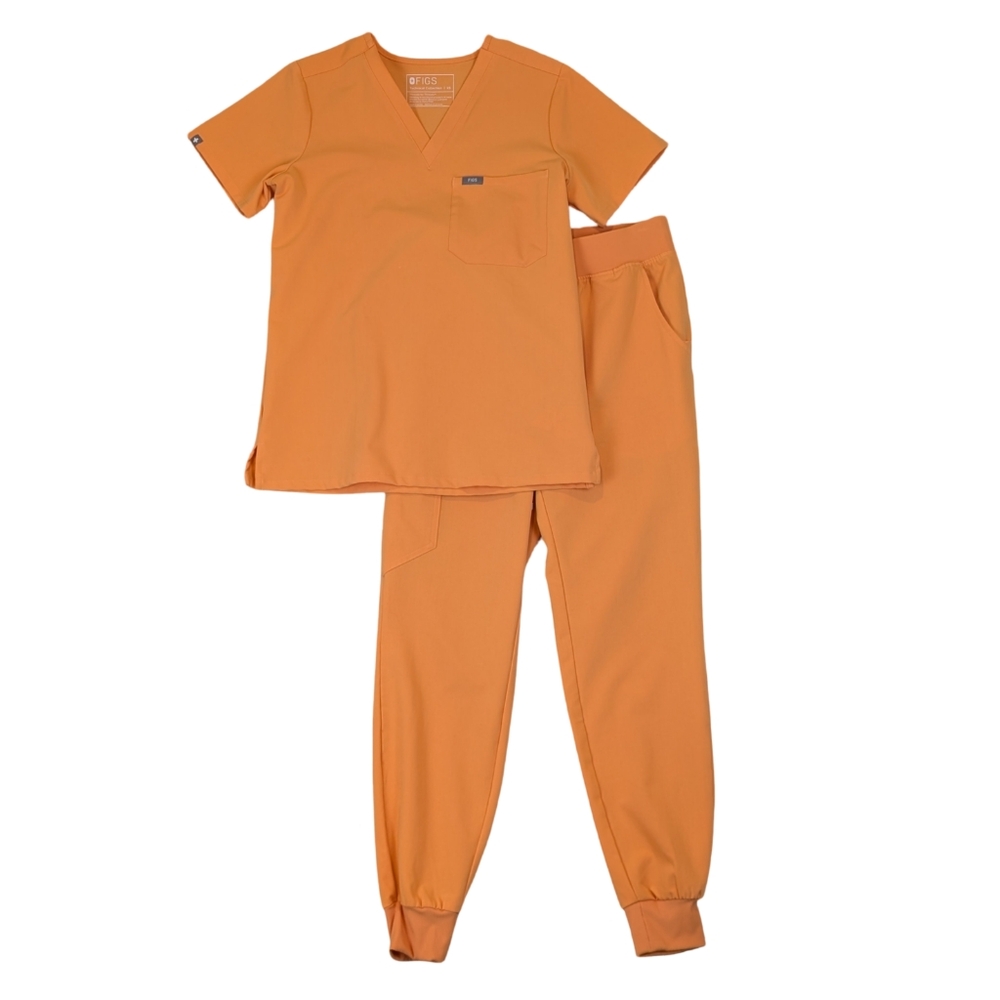 FIGS Women's Scrub Set in Orange